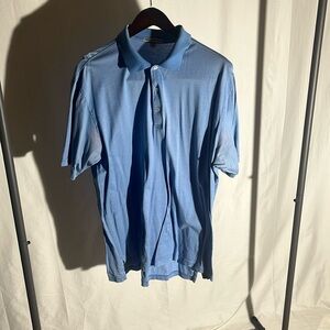 Peter Millar Mens Polo XL - spots on sleeves